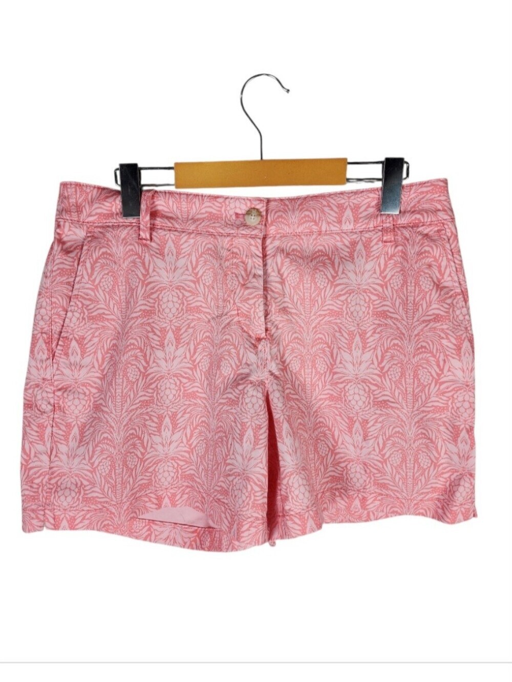 Tommy Bahama Mara Beach Boracay Short Pink Pineapple Print Size 10
